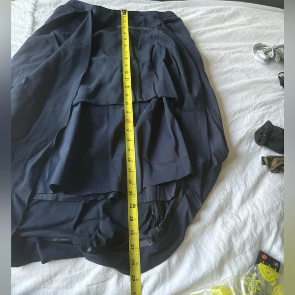 Maison Margiela x H&M Skirt Asymmetric Navy Midi sold out unique classy designer - Picture 8 of 12